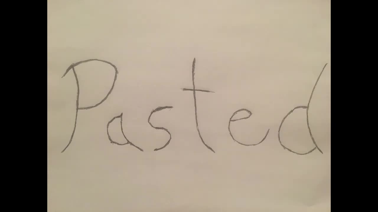 Pasted.