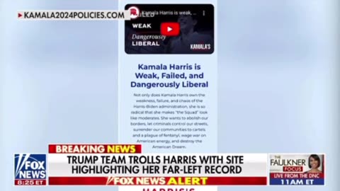 Trump on Harris