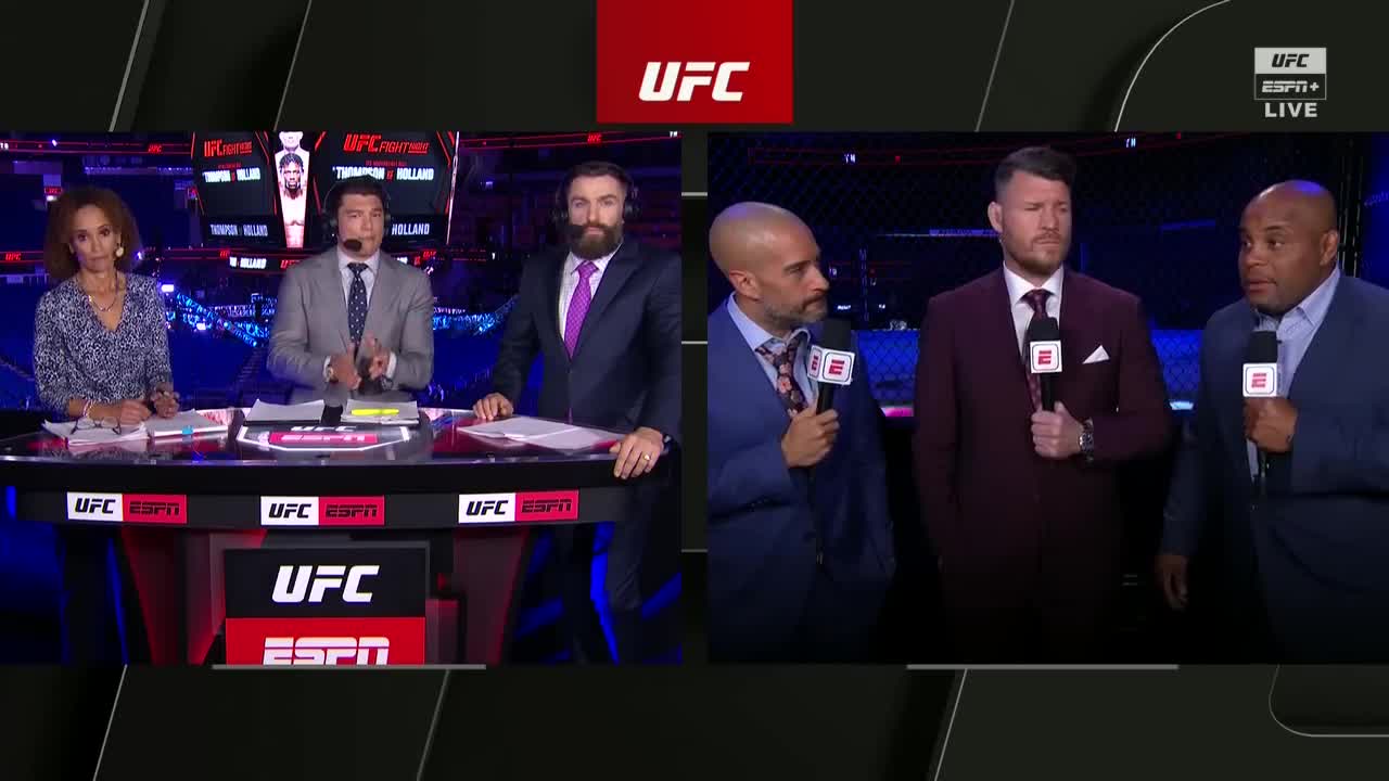 Reaction to Stephen Thompson’s win vs. Kevin Holland _ UFC Post Show