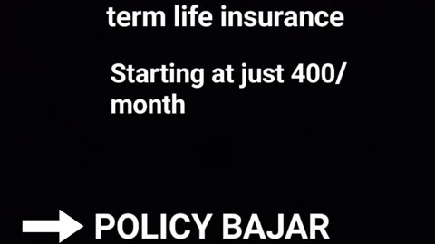 You can make your policy in policy Bajar# insurance#1crore#400 INR per months
