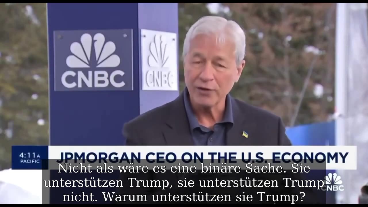 James Dimon über Trump