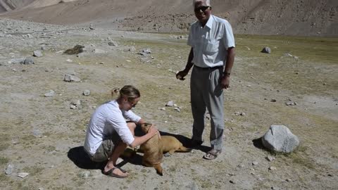 Katie and the Marmot