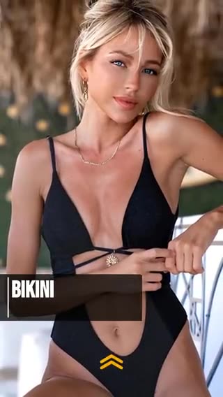 One Piece High Cut Bikini