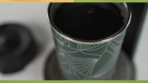 Hot and Iced Coffee Maker for K Cups and Ground Coffee