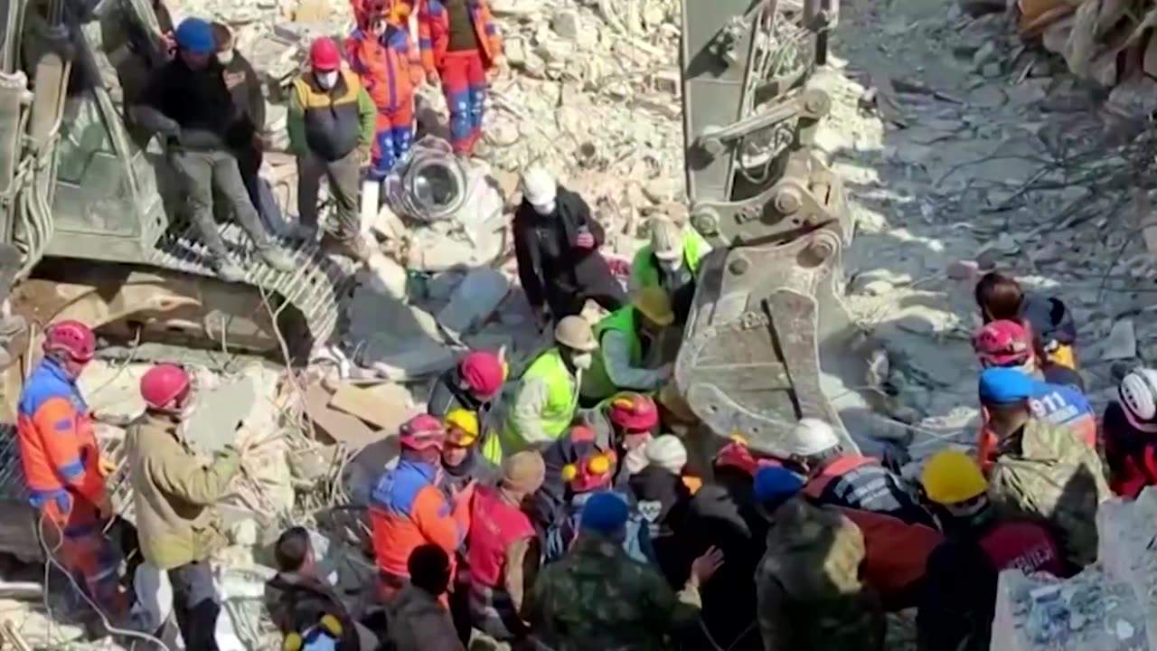 At least 9 survivors pulled from Turkey's rubble