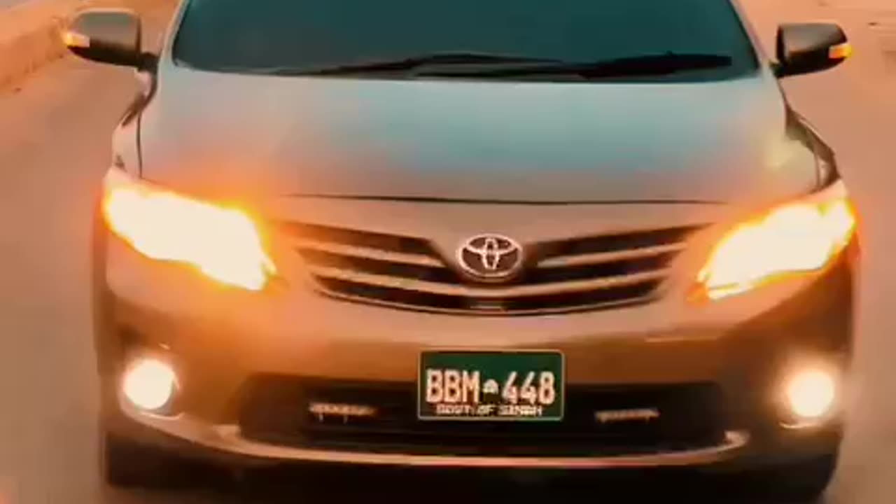 Cars lover Toyota Corolla 2014 model