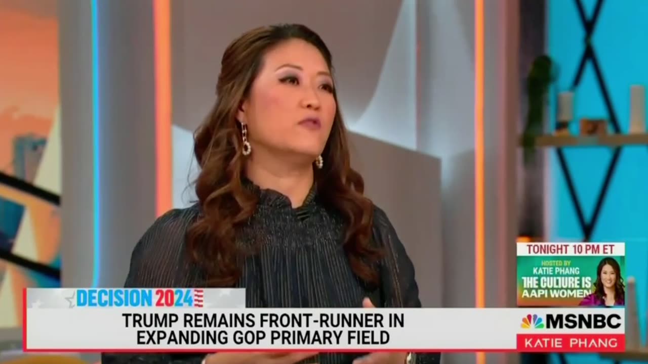 MSNBC's Katie Phang talks about Trump and asks "What does it tell you that there are media outlets that are providing platforms for potential GOP primary candidates...?"