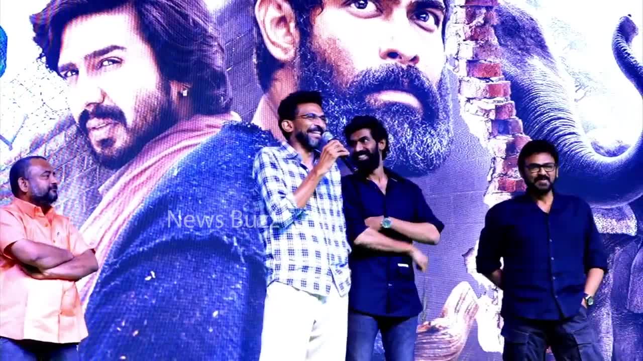 Sekhar Kammula Shares Funny Incident Behind Rana's Leader Movie Aranya Pre Release Event NB