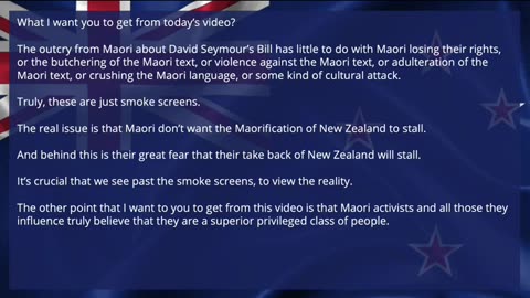 David Seymour's Treaty Principles Bill Part 3