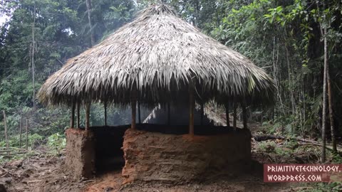 Primitive Technology Round hut