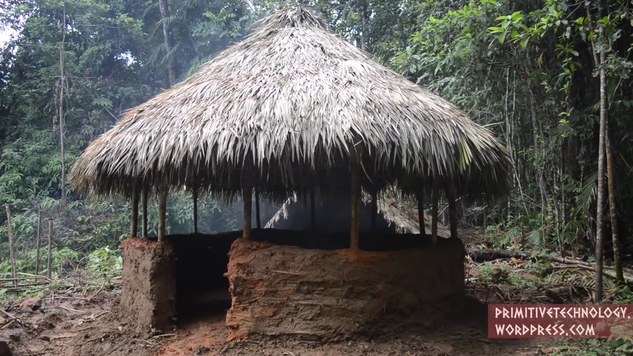 Primitive Technology Round hut