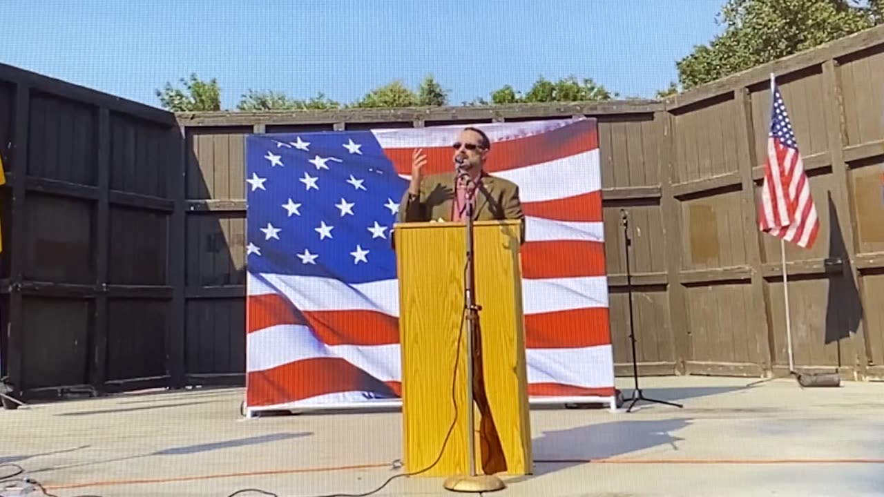 Tom Munds at Keep Idaho Red rally