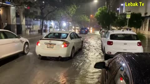 Miami Turns Into the Ocean! Flash Flood Hits Brikcell after Rainstorm Ian