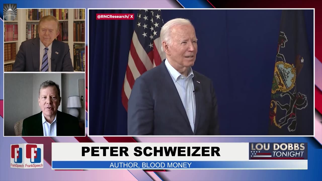 Peter Schweizer x Lou Dobbs | #BloodMoney (April 18, 2024)