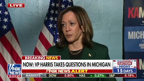 WATCH_ Kamala Harris takes questions from reporters