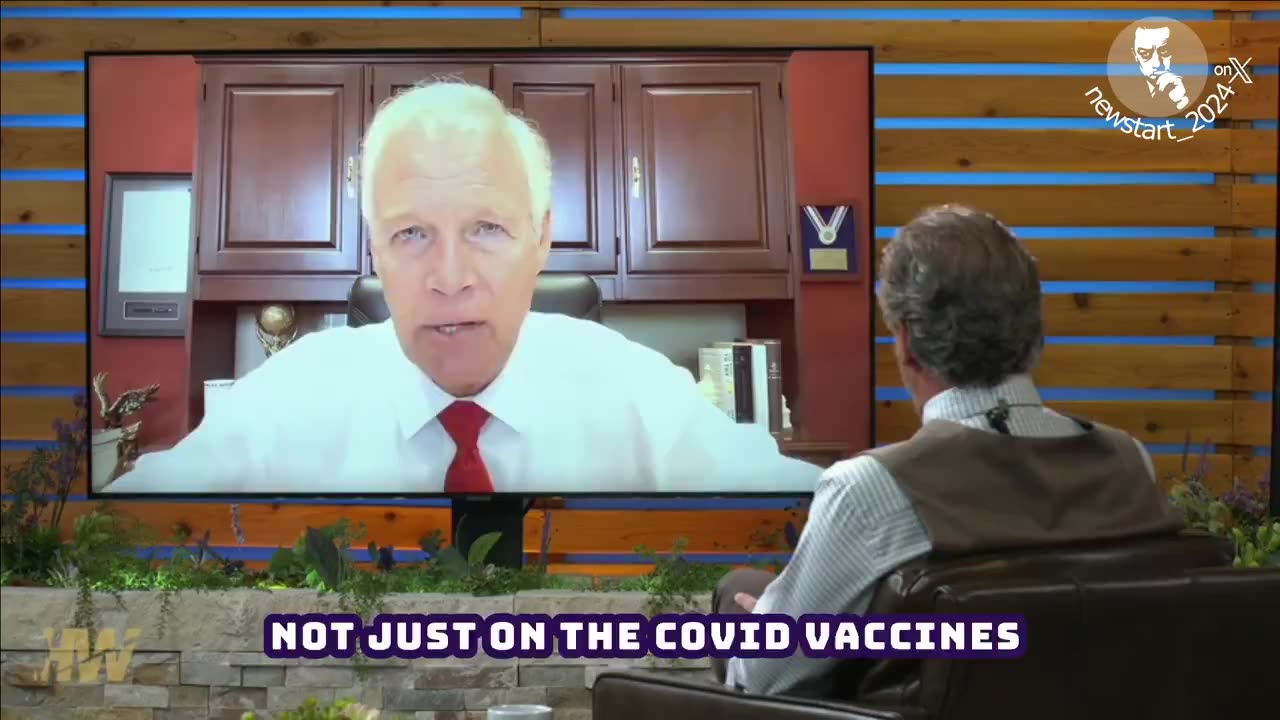 Sen. Ron Johnson: "We need to get to the truth and NOT just on the Covid vaccines." - W' Del Bigtree