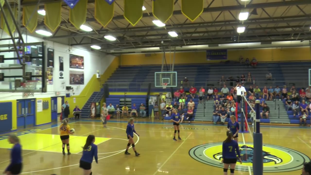 Clarkrange Volleyball Game 10/3/19