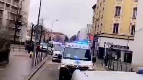 Protest In Lyon, France