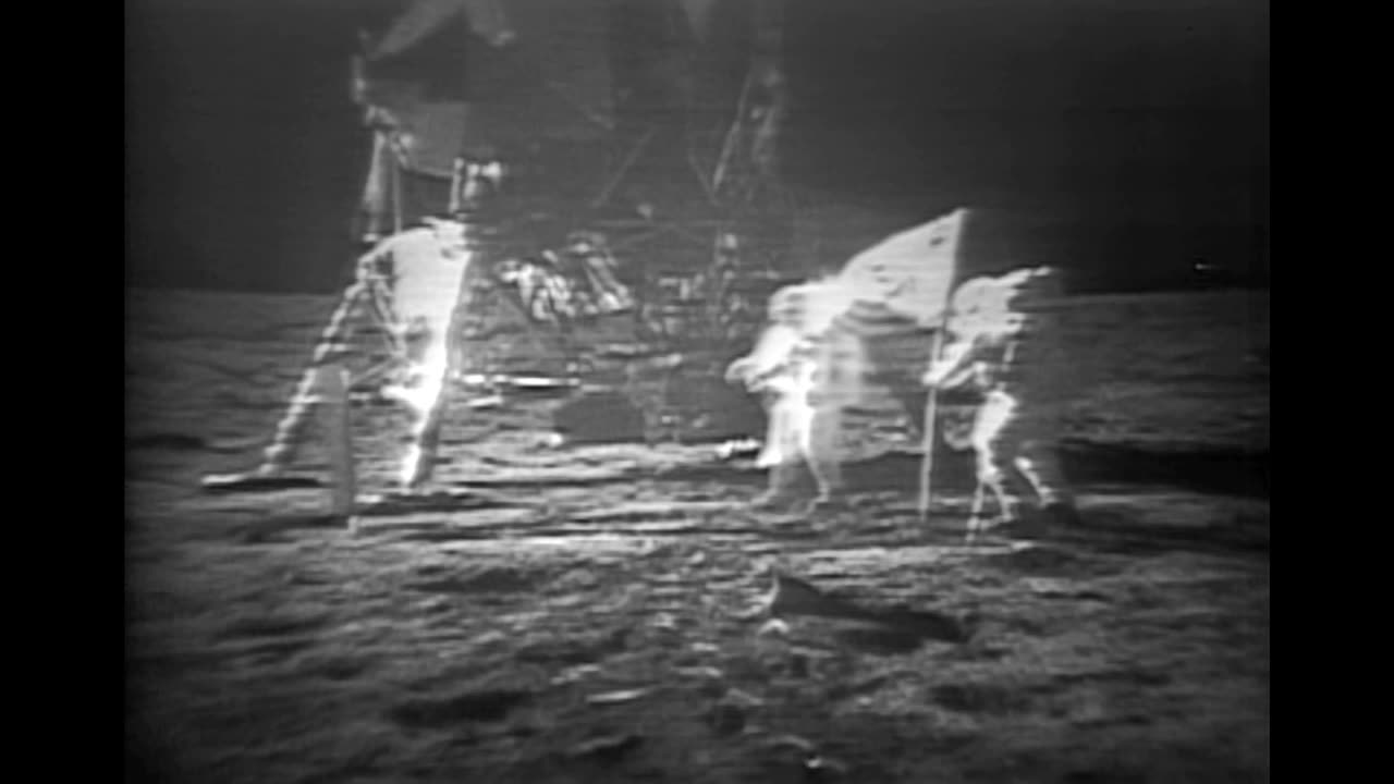 This two-minute video montage shows highlights of the Apollo 11 moonwalk.