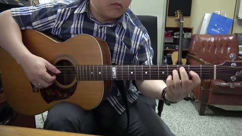 Amazing grace - Tommy Emmanuel cover, finger style guitar, Maton EBG 808TE guitar