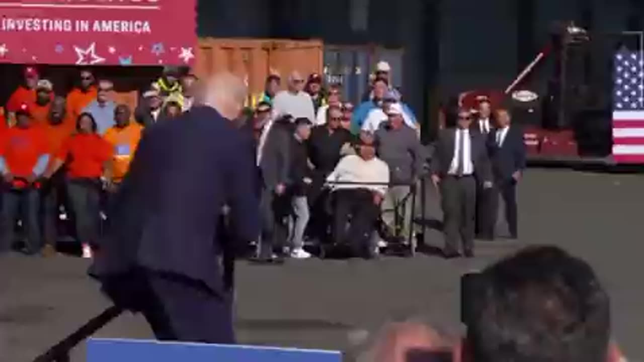 Biden STUMBLES Again, Nearly does a FACEPLANT!