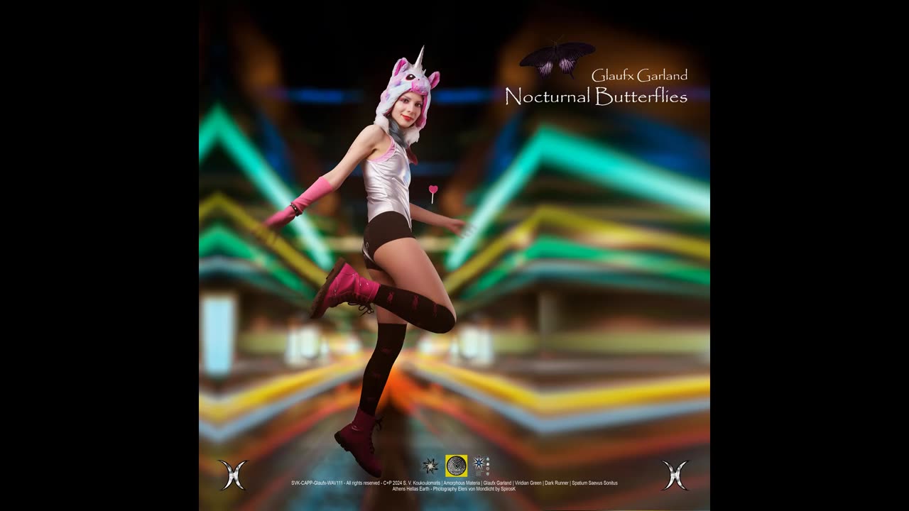 Nocturnal Butterflies Part 1 by Glaufx Garland