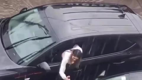 Something tells me she found out he was cheating on her.