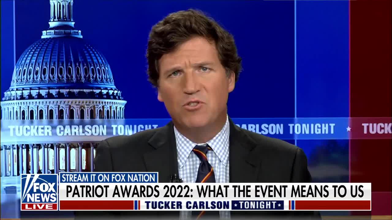 Inside Tucker Carlson's trip to the Fox Nation Patriot Awards