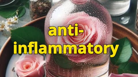 Anti-inflammatory Power of Rose Water