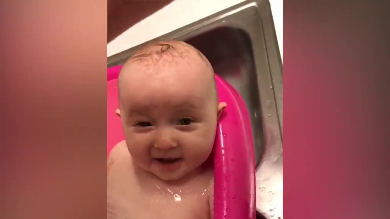 Try Not To Laugh : When baby in the Bathroom and Funny Situations | Funny Videos😅