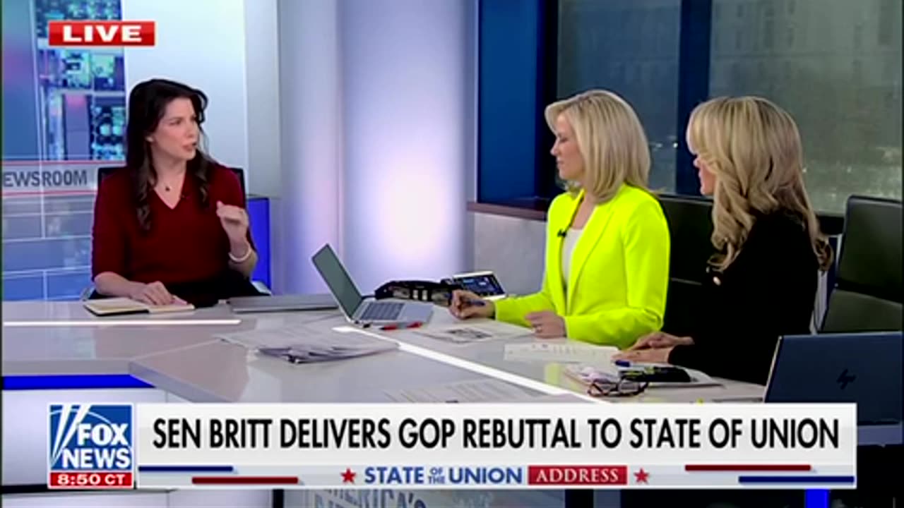 ‘Take It Down Two Notches’: Fox Guest Says SOTU Rebuttal Could Have Been ‘More Effective’