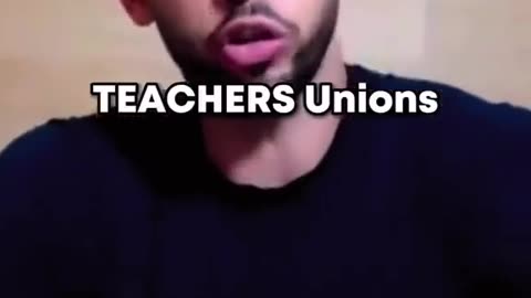 Andrew Tate on Teachers