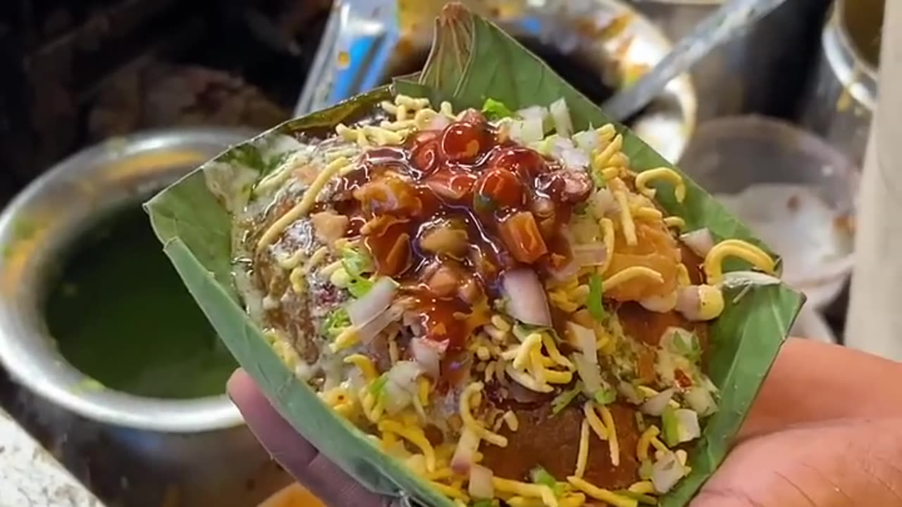 Indian famous Big pani puri