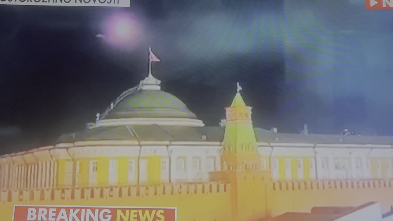 Unverified Drone Bombing on Kremlin