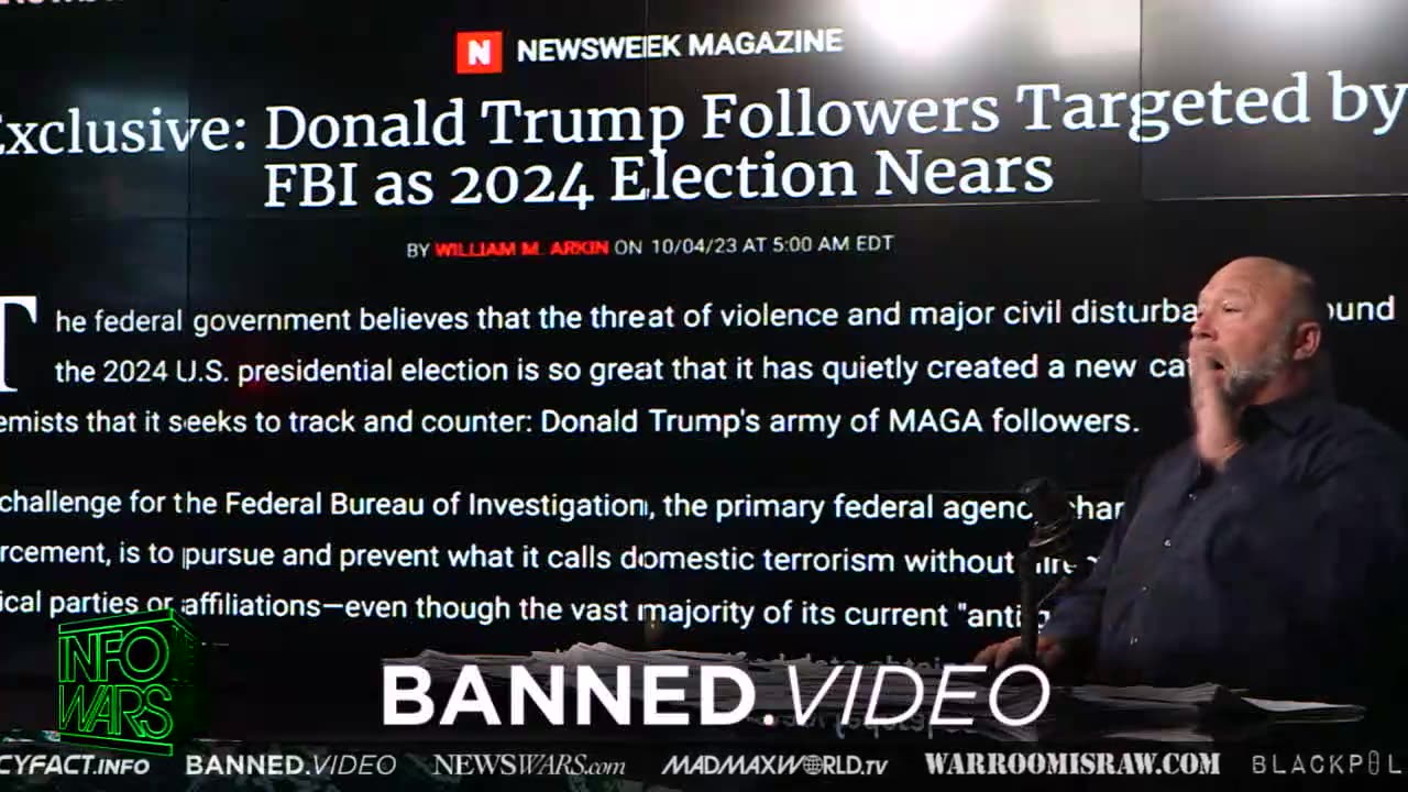 THE ALEX JONES SHOW Full Show 10-5-23