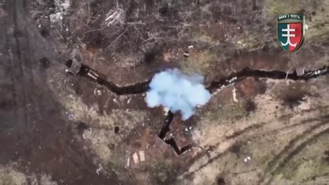 Insane Drone Bombing Russian Trenches