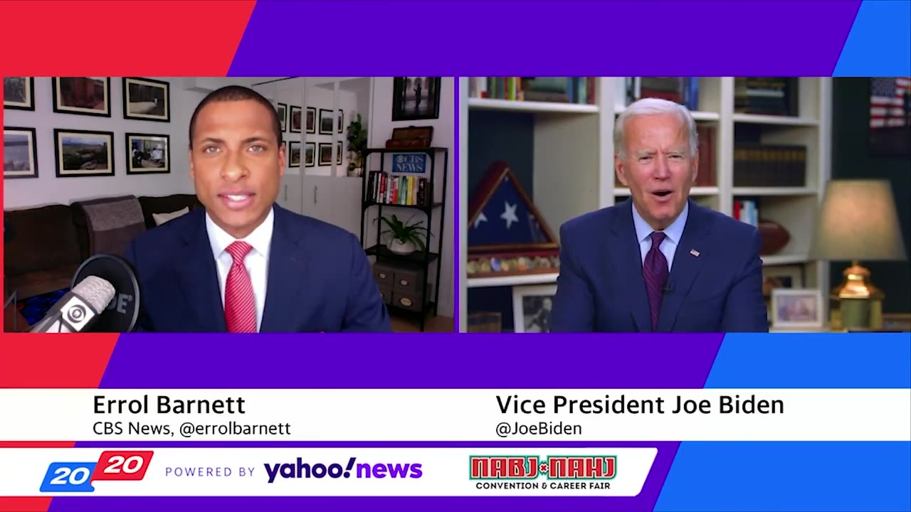 Biden asked a black reporter if he was taking cocaine. "Are you a junkie?"