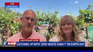 Catching up with a 'zero waste family' on Earth Day