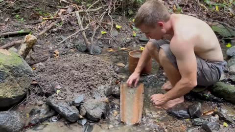 Primitive Technology: Making Iron From Creek Sand