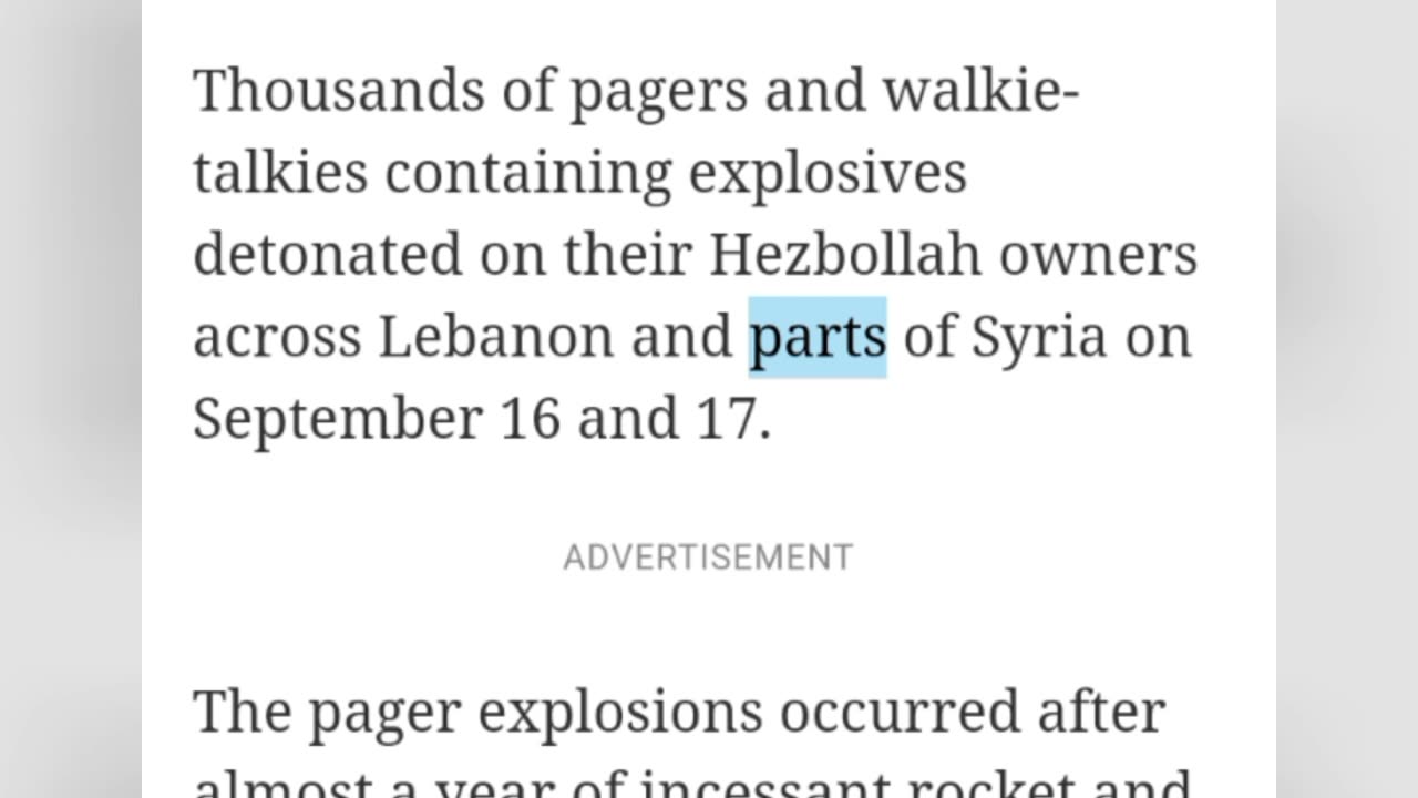 #Netanyahu said, to acknowledge israel carried out pager attacks on hezbullah#