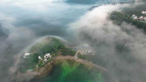 Time Lapse Video Of Clouds Above Mountains