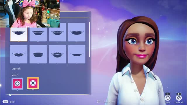 6-year old creates avatar in Disney's Dreamlight Valley