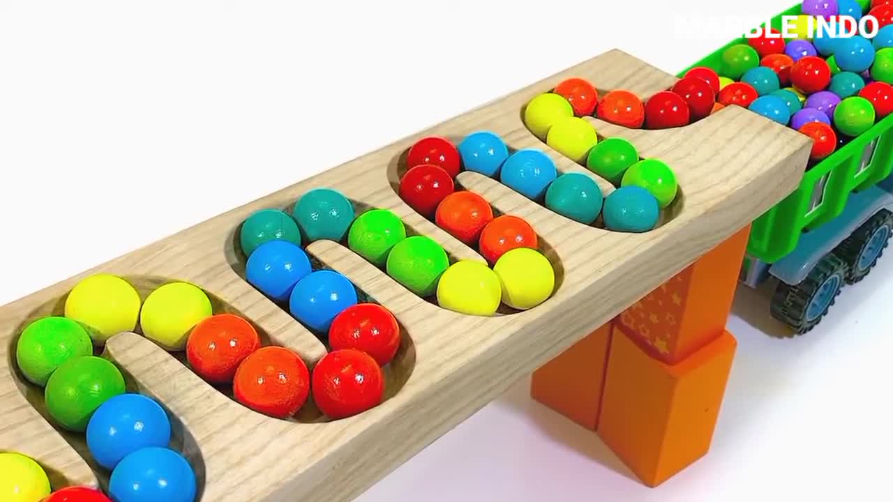 Satisfying Videos! Very Cool Marbles Game