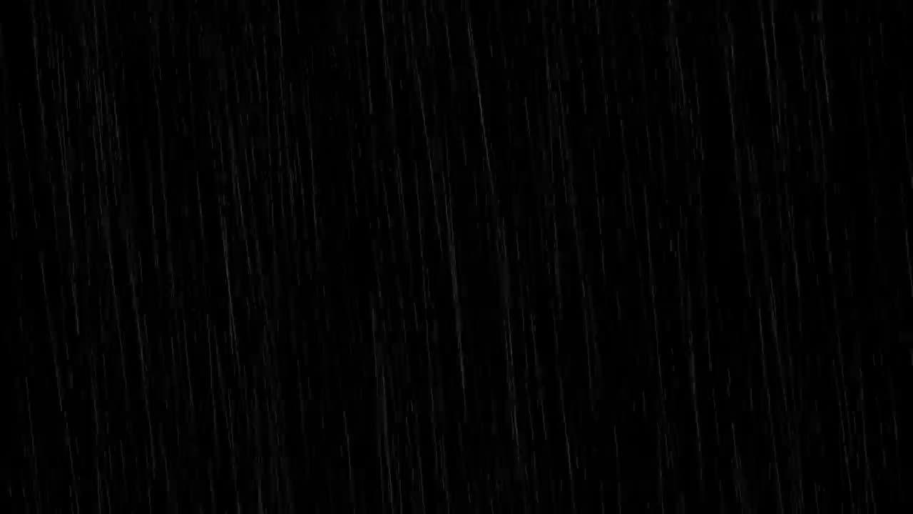 30 MINUTES Gentle Rain at Night, Rain Sounds for Sleep, Insomnia, Relaxing, Meditation, Yoga, Study