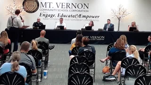 Dr. Dan Stock to The School Board of Mt. Vernon