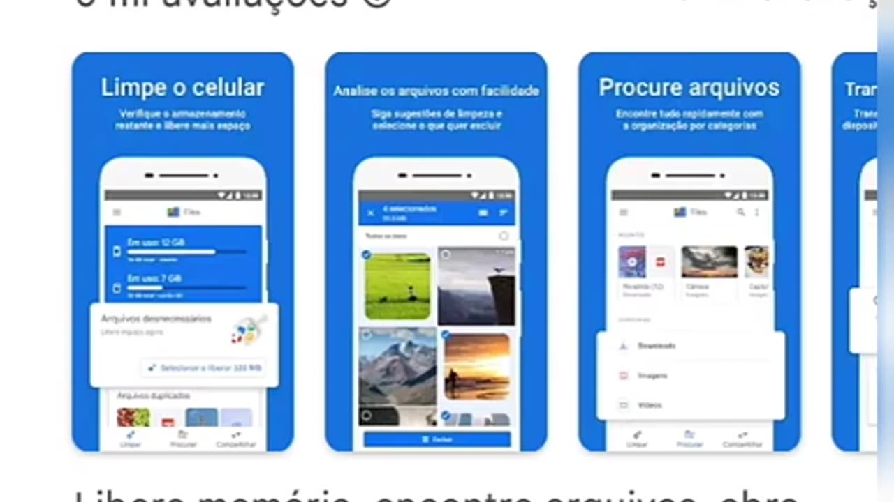 Files Go: Aplicativo perfeito para voce ganhar muito espaça no seu android