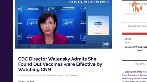 Lock Her Up: CDC Director Rochelle Walesnky Is a Not-So-Bright Individual Who Could Face Criminal Charges