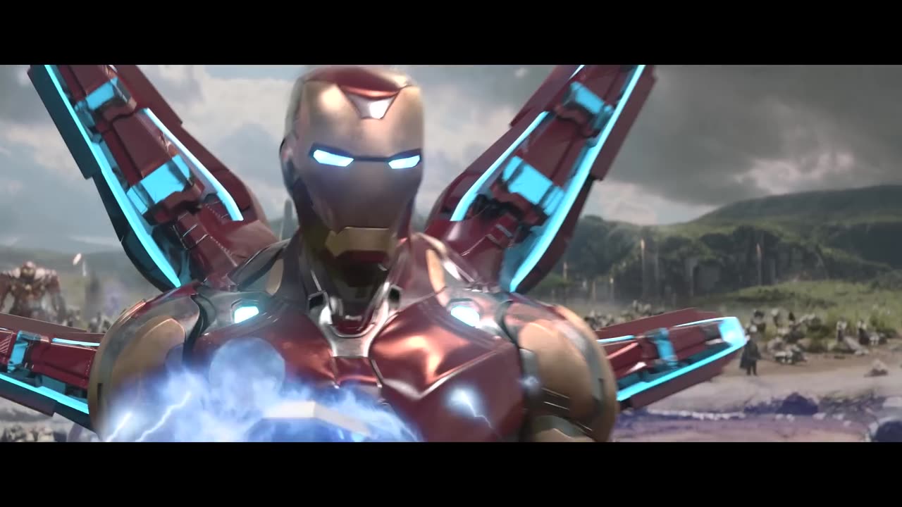 Ironman wearing end game suit arrives in Wakanda