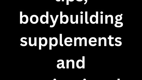 Bodybuilding Tips For Beginners 2