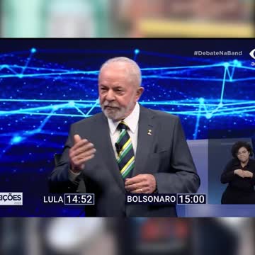 Lula Agradece a BANDA no Debate Presidencial